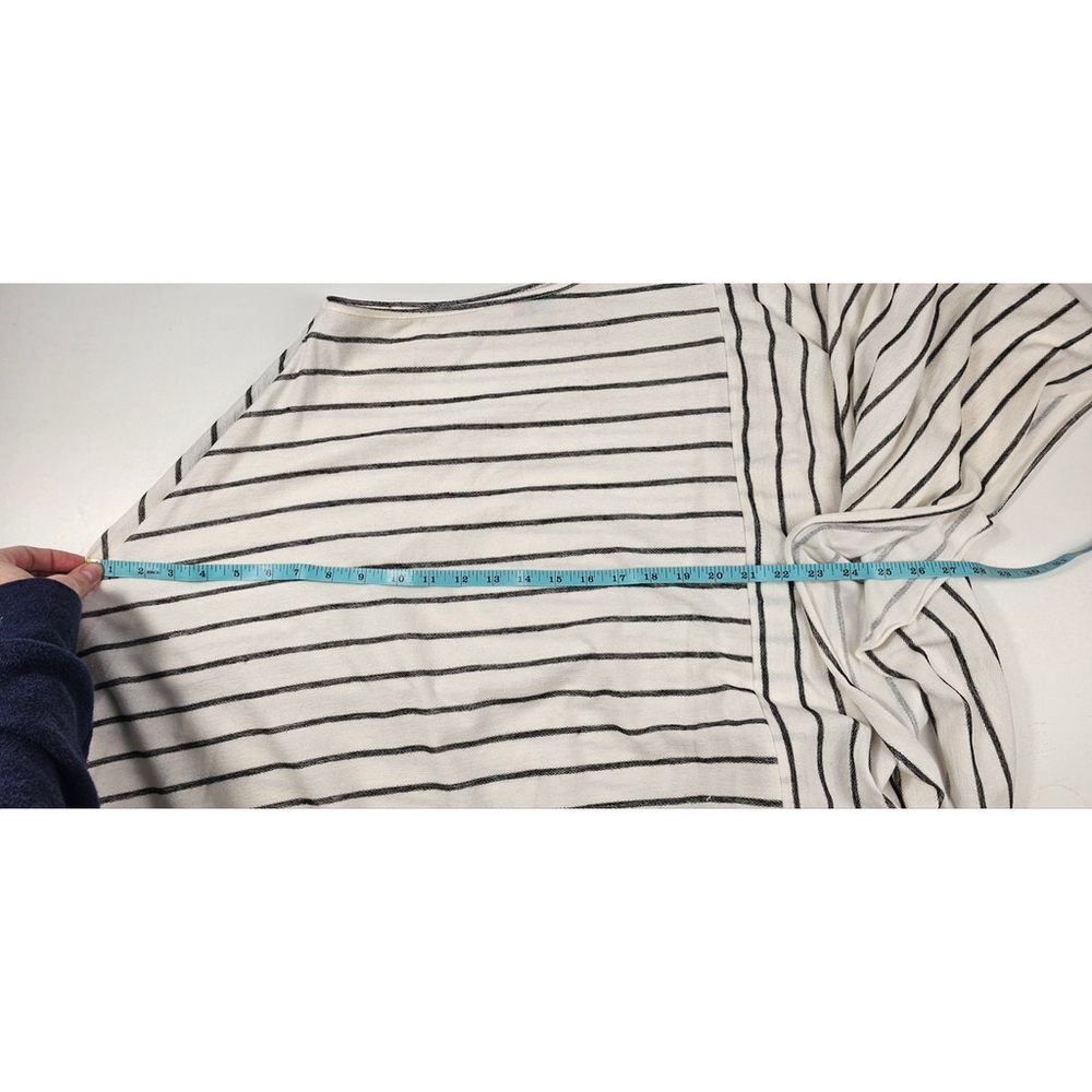 Free People Beach Striped Terry Cloth One Shoulder Cover Up M - Picture 8 of 9